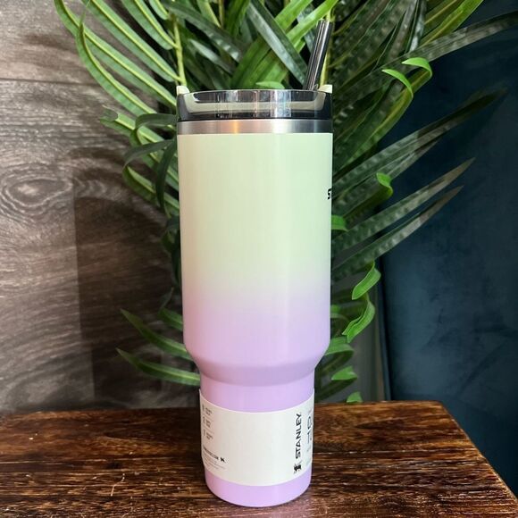 Stanley Halloween 40oz H2.0 Flowstate Quencher Tumbler in Hypnotic Green. NWT! - Picture 5 of 9